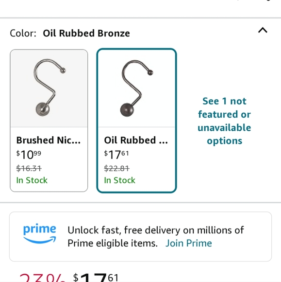 NWT! Home Classics Shower Hooks (12ct) - Picture 7 of 7